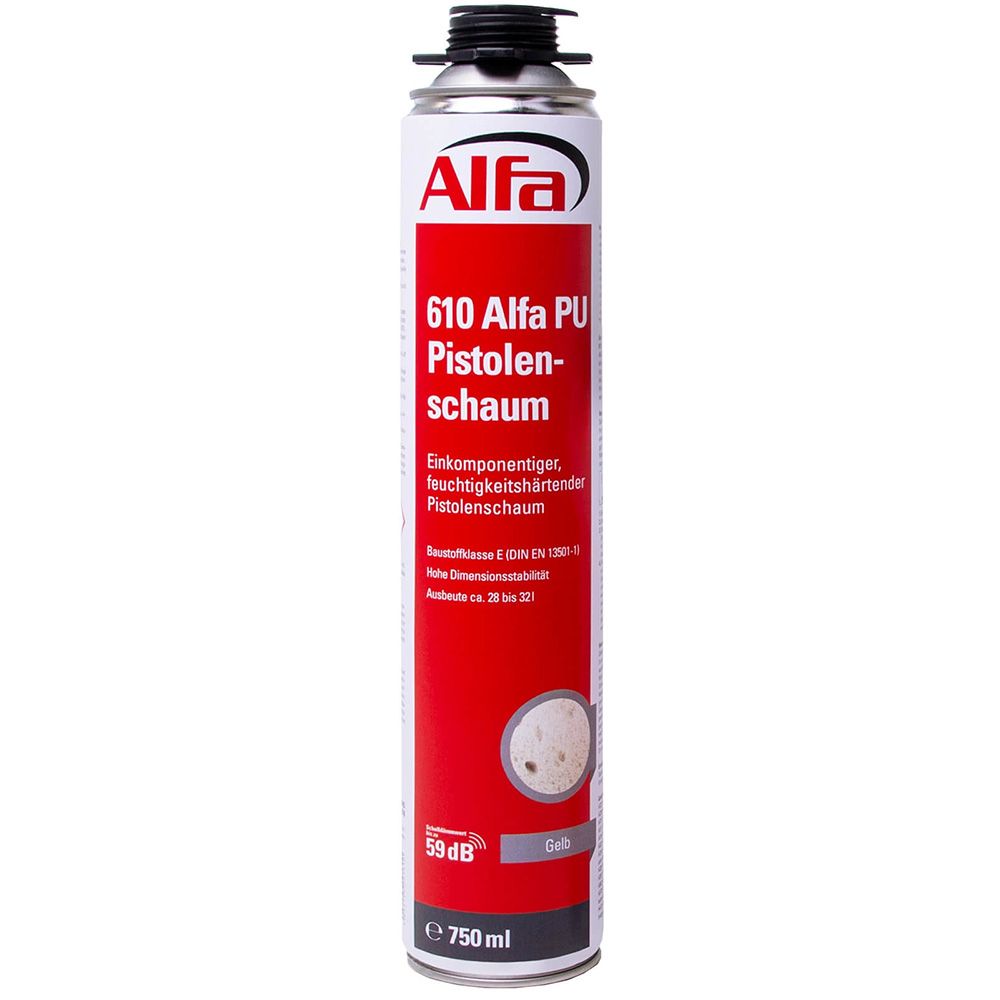 1K PU Pistolenschaum 750 ml